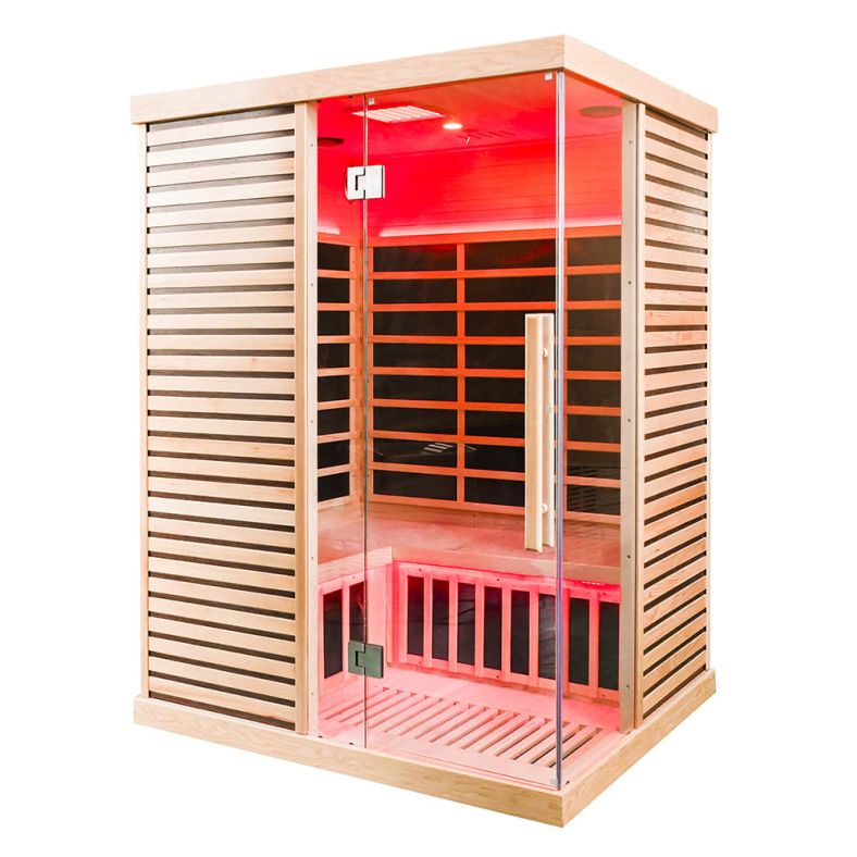 Sauna na podczerwień Full Carbon EA4T 4-osobowa – wersja lewa lub prawa