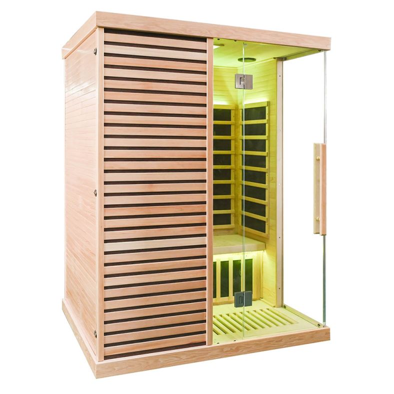 Sauna na podczerwień Full Carbon EA4T 4-osobowa – wersja lewa lub prawa