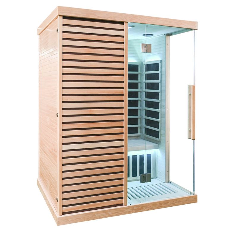 Sauna na podczerwień Full Carbon EA4T 4-osobowa – wersja lewa lub prawa