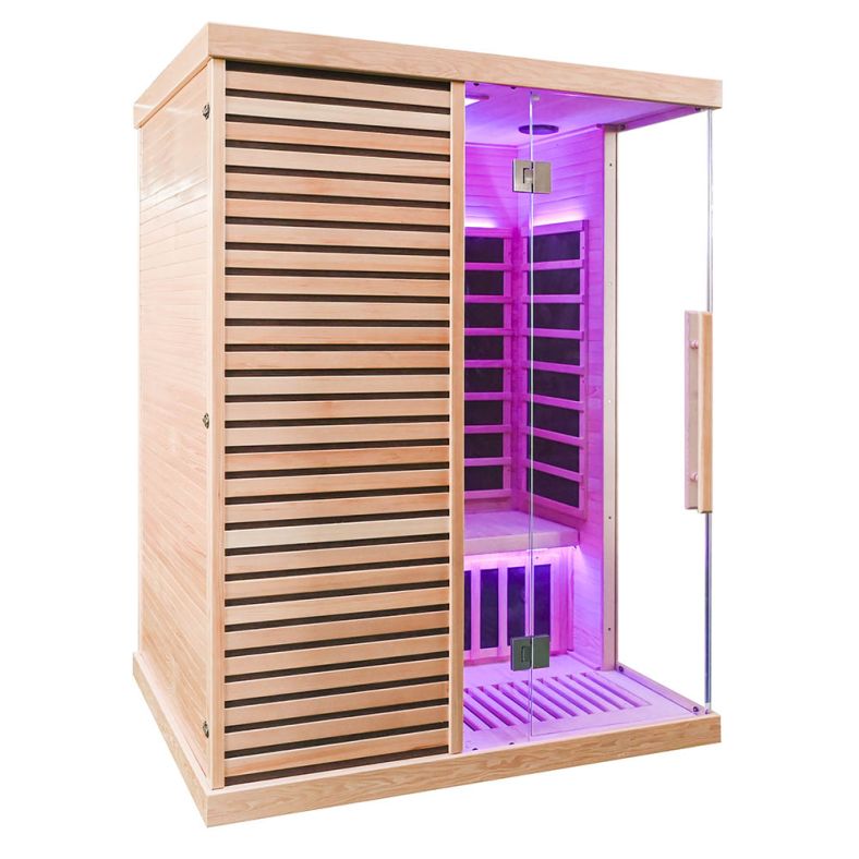 Sauna na podczerwień Full Carbon EA4T 4-osobowa – wersja lewa lub prawa