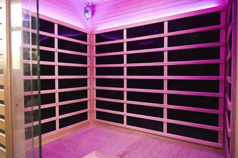 Sauna na podczerwień Full Carbon EA4T 4-osobowa – wersja lewa lub prawa