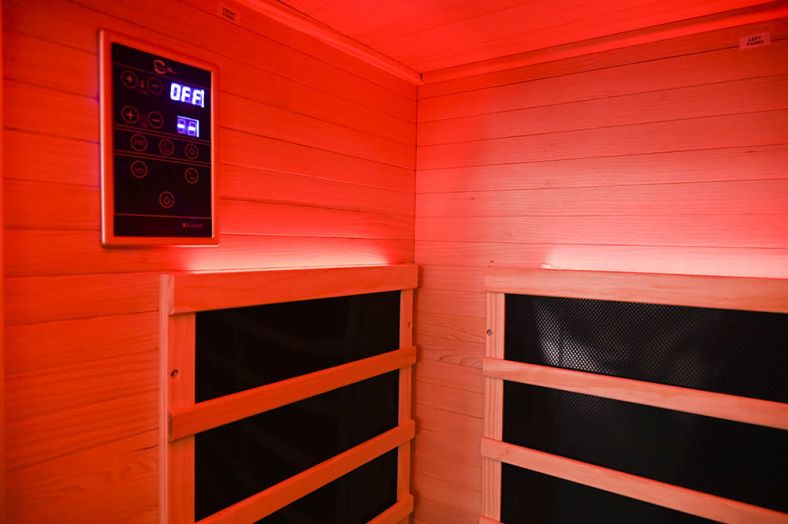 Sauna na podczerwień Full Carbon EA4T 4-osobowa – wersja lewa lub prawa