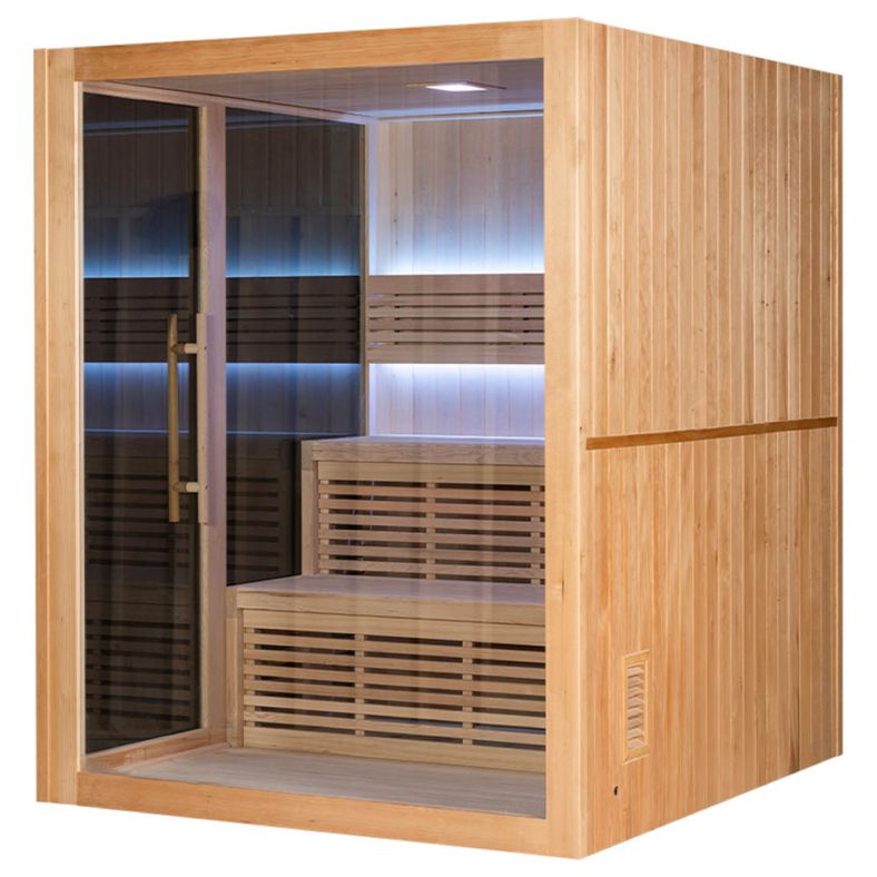 Sauna sucha premium A1816H prostokątna dla 4 osób