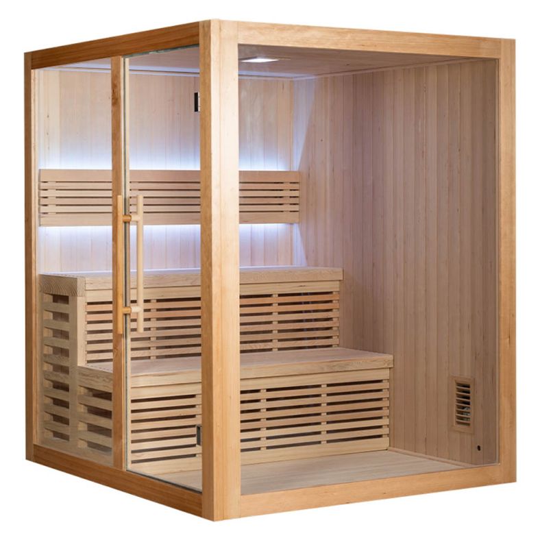 Sauna sucha premium A1816H prostokątna dla 4 osób