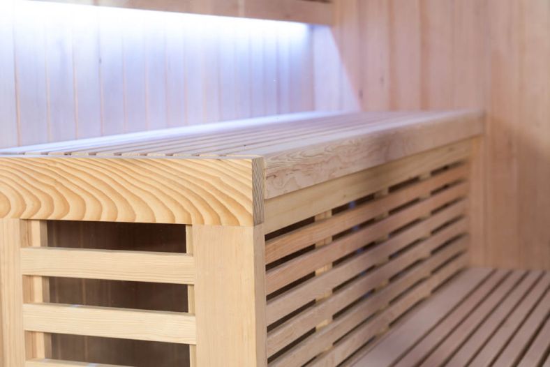 Sauna sucha premium A1816H prostokątna dla 4 osób