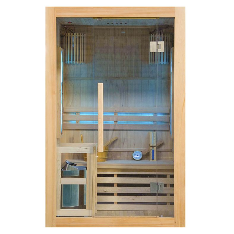 Sauna sucha z piecem EA prostokątna