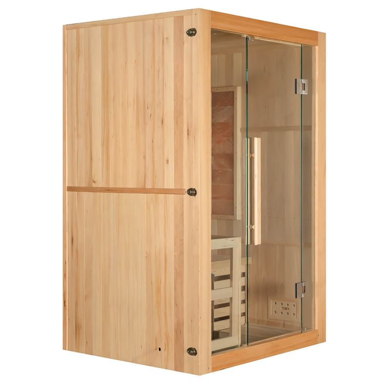Sauna sucha z piecem EA prostokątna