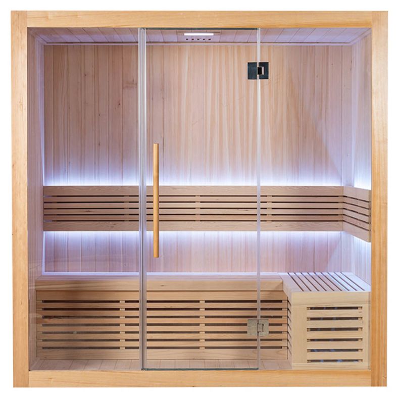 Sauna sucha premium SS2014H prostokątna dla 3–4 osób