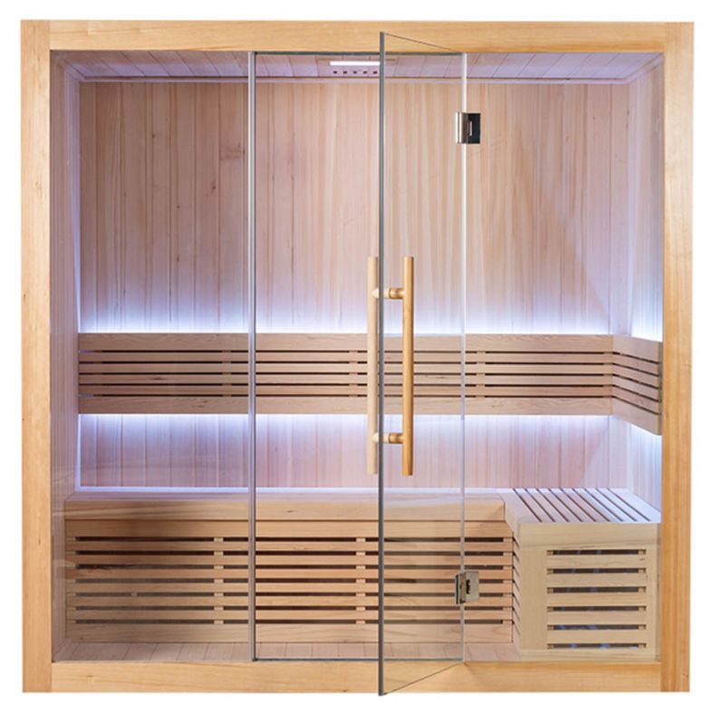 Sauna sucha premium SS2014H prostokątna dla 3–4 osób