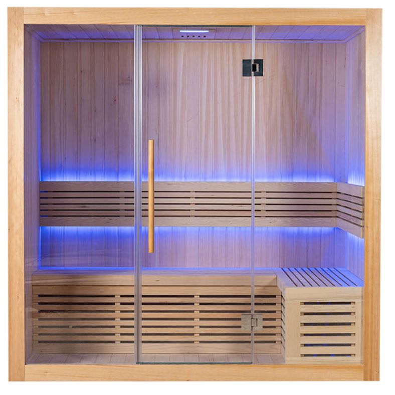 Sauna sucha premium SS2014H prostokątna dla 3–4 osób