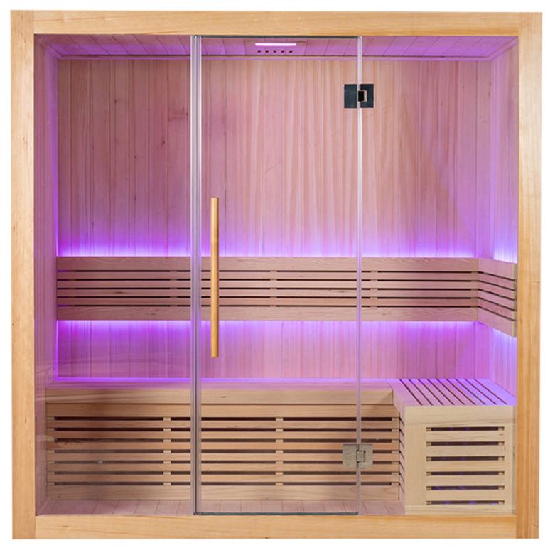 Sauna sucha premium SS2014H prostokątna dla 3–4 osób