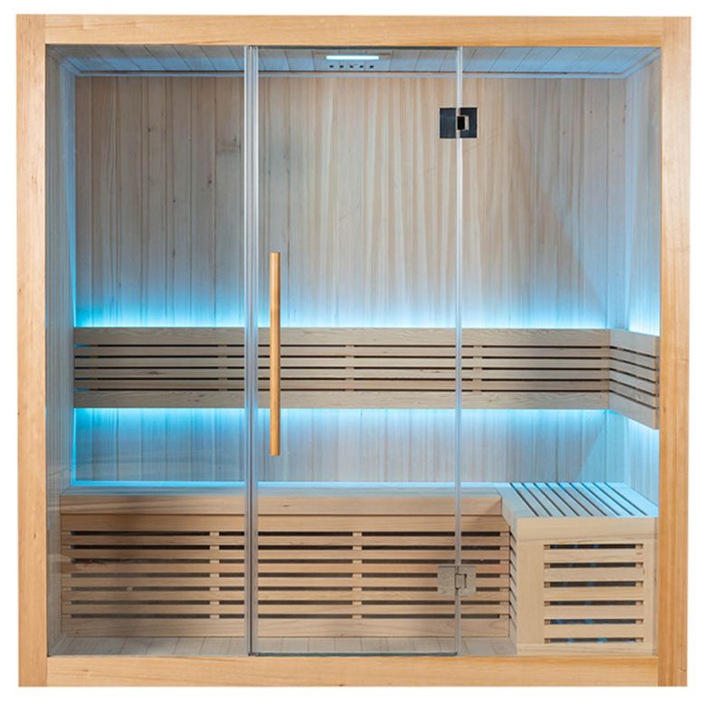 Sauna sucha premium SS2014H prostokątna dla 3–4 osób