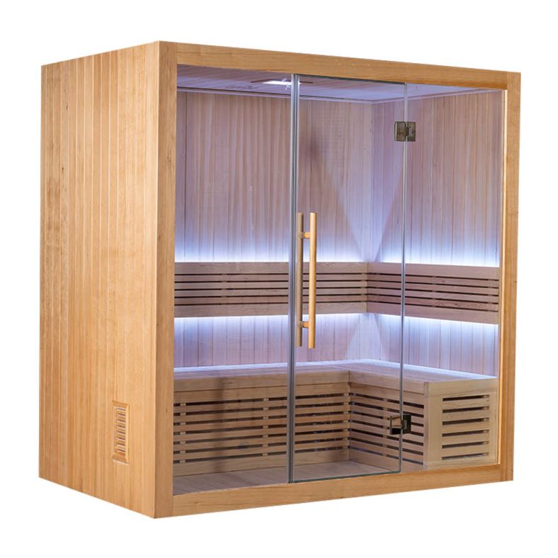 Sauna sucha premium SS2014H prostokątna dla 3–4 osób
