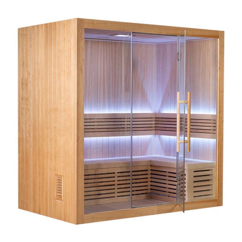 Sauna sucha premium SS2014H prostokątna dla 3–4 osób