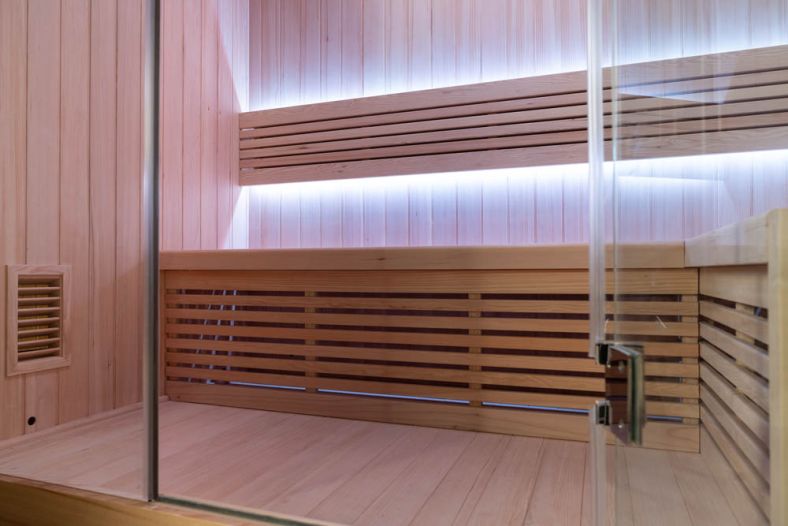 Sauna sucha premium SS2014H prostokątna dla 3–4 osób