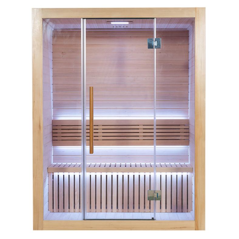 Sauna sucha premium SS1512H prostokątna dla 2 osób