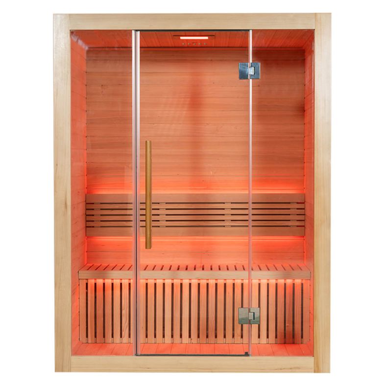 Sauna sucha premium SS1512H prostokątna dla 2 osób