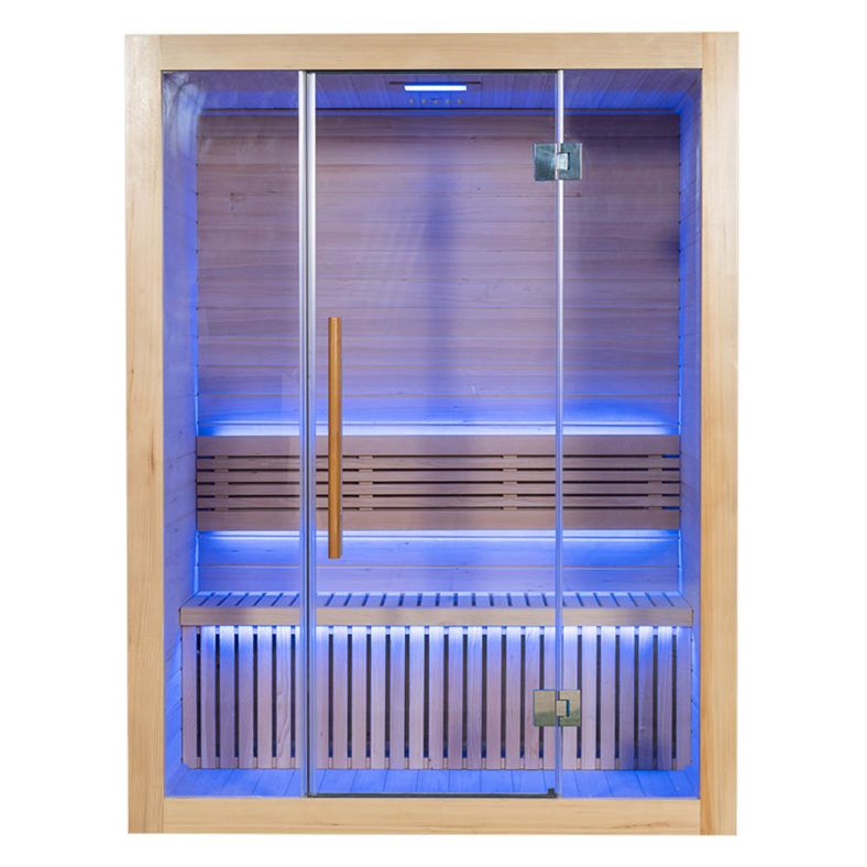 Sauna sucha premium SS1512H prostokątna dla 2 osób
