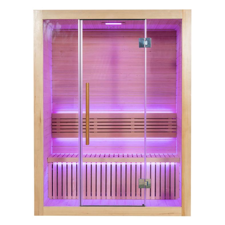 Sauna sucha premium SS1512H prostokątna dla 2 osób