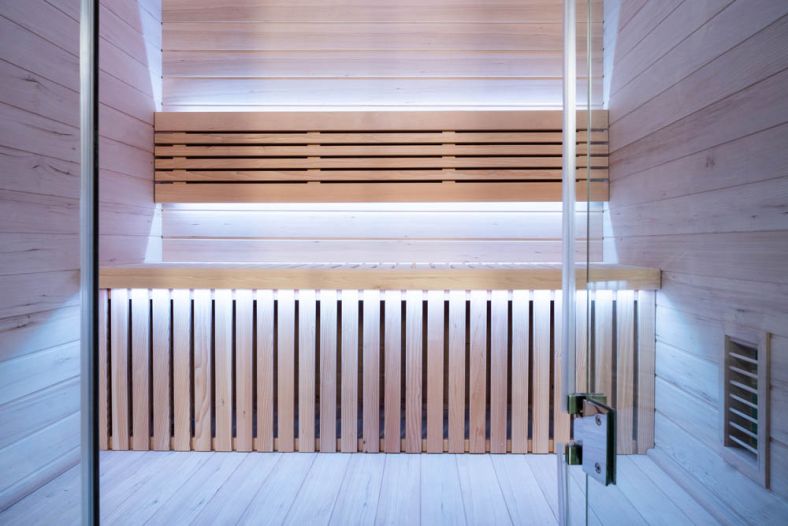 Sauna sucha premium SS1512H prostokątna dla 2 osób