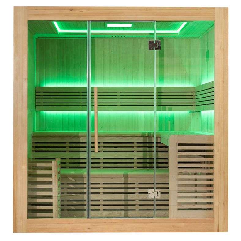 Sauna sucha premium SS2016H prostokątna dla 5 osób