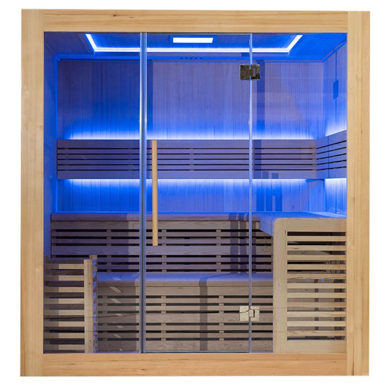 Sauna sucha premium SS2016H prostokątna dla 5 osób