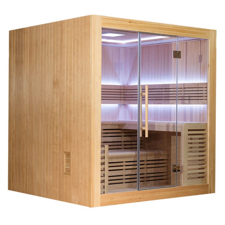 Sauna sucha premium SS2016H prostokątna dla 5 osób