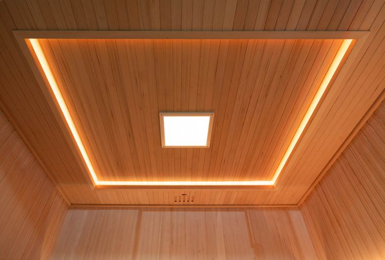 Sauna sucha premium SS2016H prostokątna dla 5 osób
