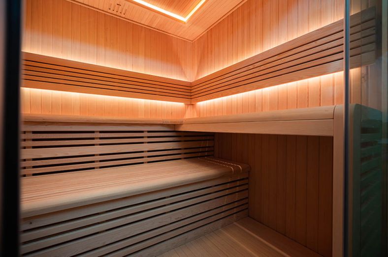 Sauna sucha premium SS2016H prostokątna dla 5 osób