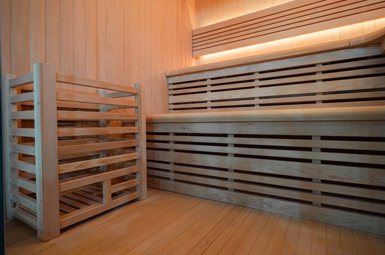 Sauna sucha premium SS2016H prostokątna dla 5 osób