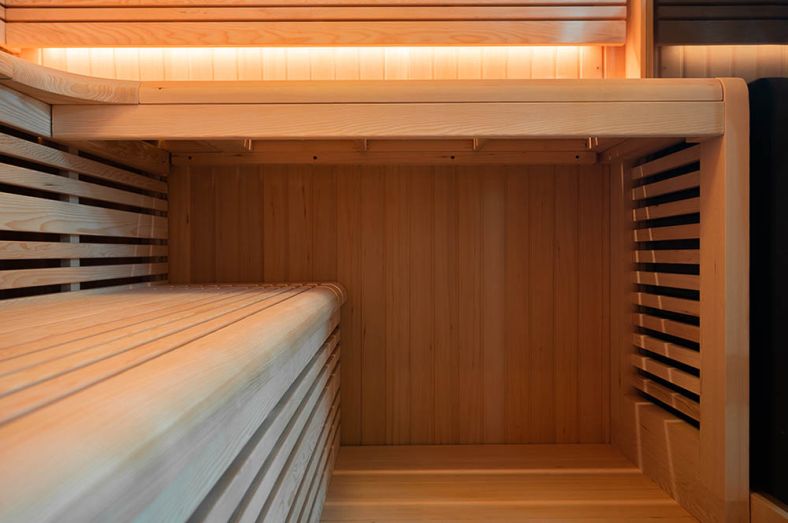 Sauna sucha premium SS2016H prostokątna dla 5 osób