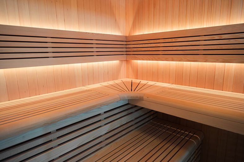 Sauna sucha premium SS2016H prostokątna dla 5 osób