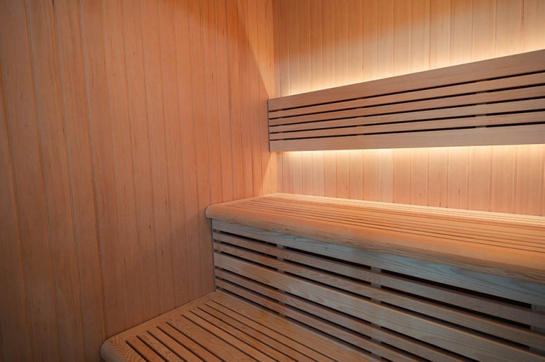 Sauna sucha premium SS2016H prostokątna dla 5 osób