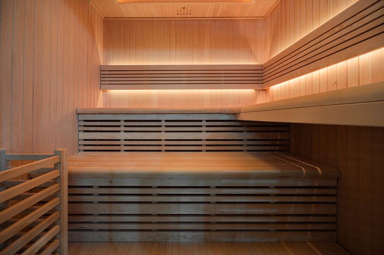Sauna sucha premium SS2016H prostokątna dla 5 osób