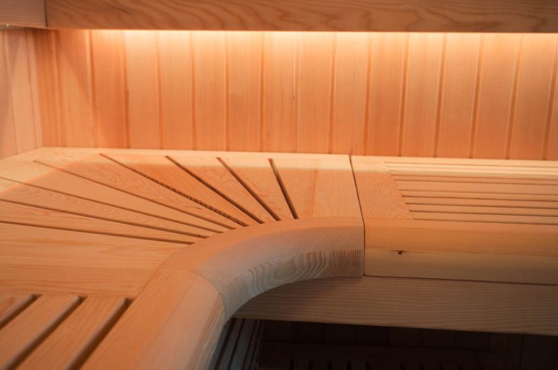 Sauna sucha premium SS2016H prostokątna dla 5 osób