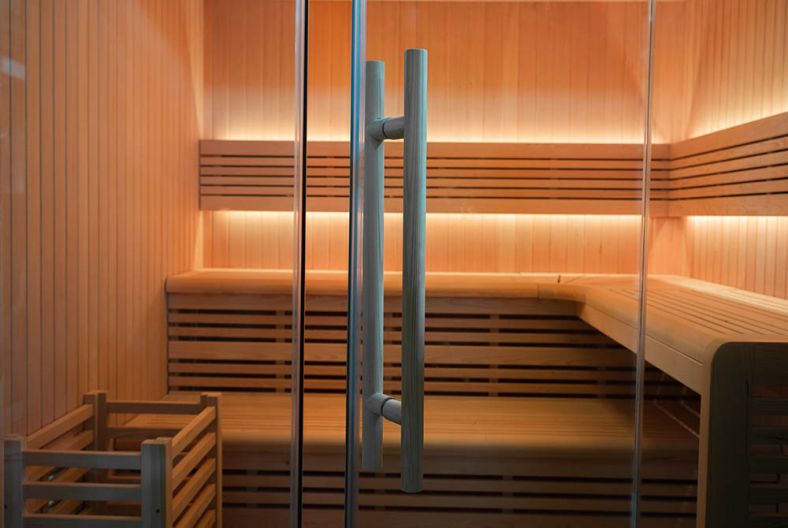 Sauna sucha premium SS2016H prostokątna dla 5 osób