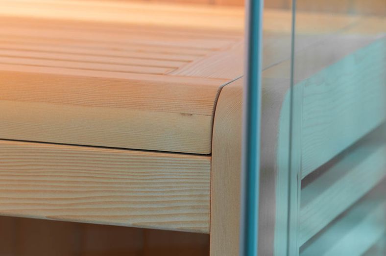 Sauna sucha premium SS2016H prostokątna dla 5 osób