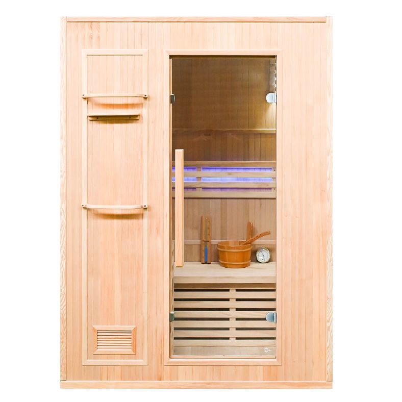 Sauna sucha z piecem EN z izolacją ścian