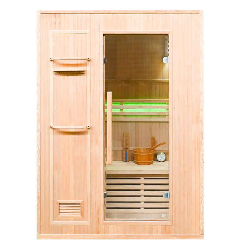 Sauna sucha z piecem EN z izolacją ścian
