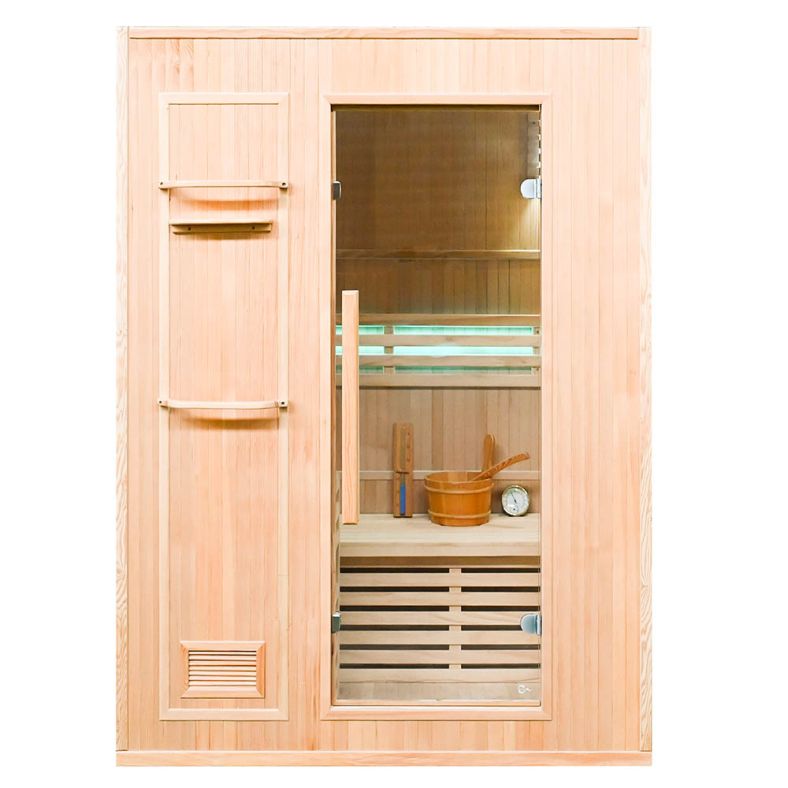 Sauna sucha z piecem EN z izolacją ścian