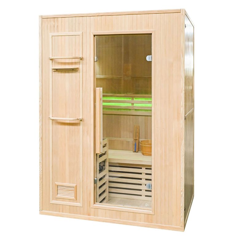 Sauna sucha z piecem EN z izolacją ścian