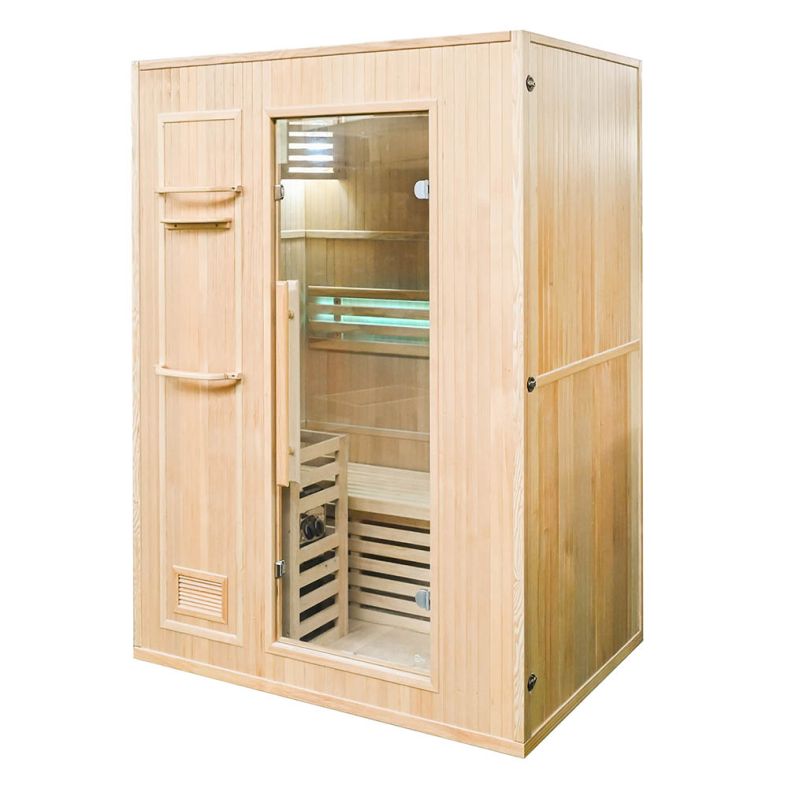 Sauna sucha z piecem EN z izolacją ścian