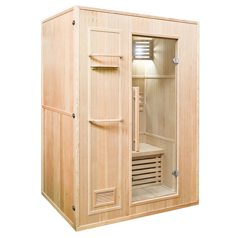 Sauna sucha z piecem EN z izolacją ścian
