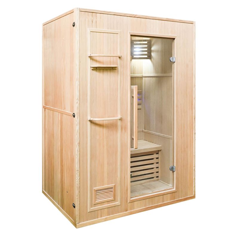 Sauna sucha z piecem EN z izolacją ścian