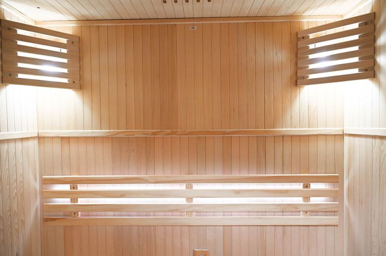 Sauna sucha z piecem EN z izolacją ścian