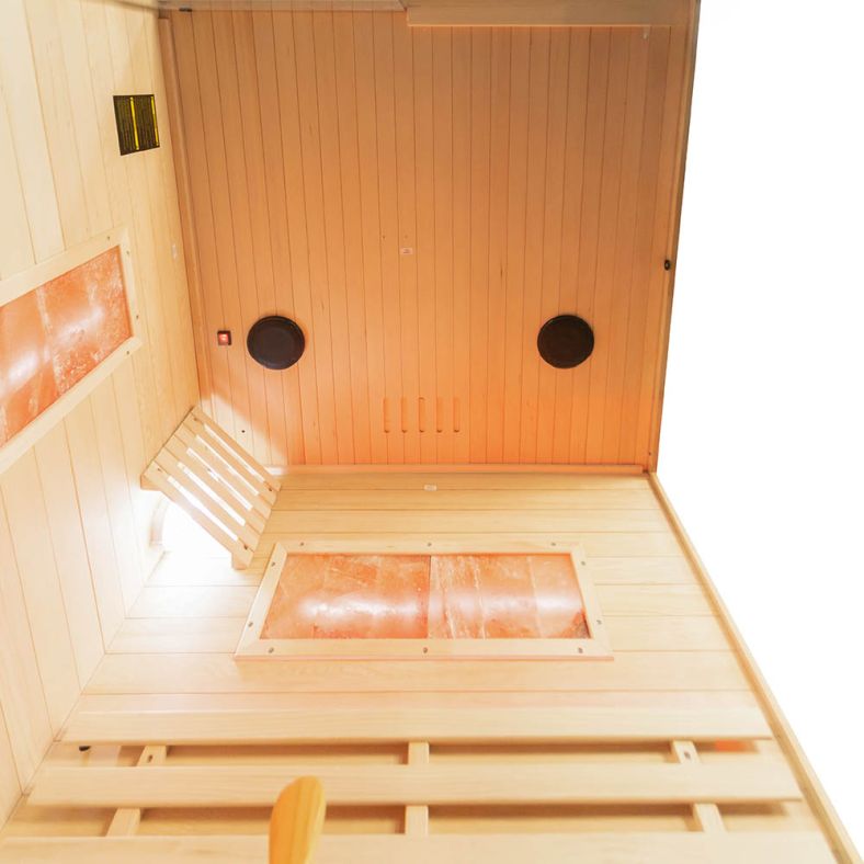 Sauna sucha z piecem EP2S 2-osobowa – wersja lewa lub prawa