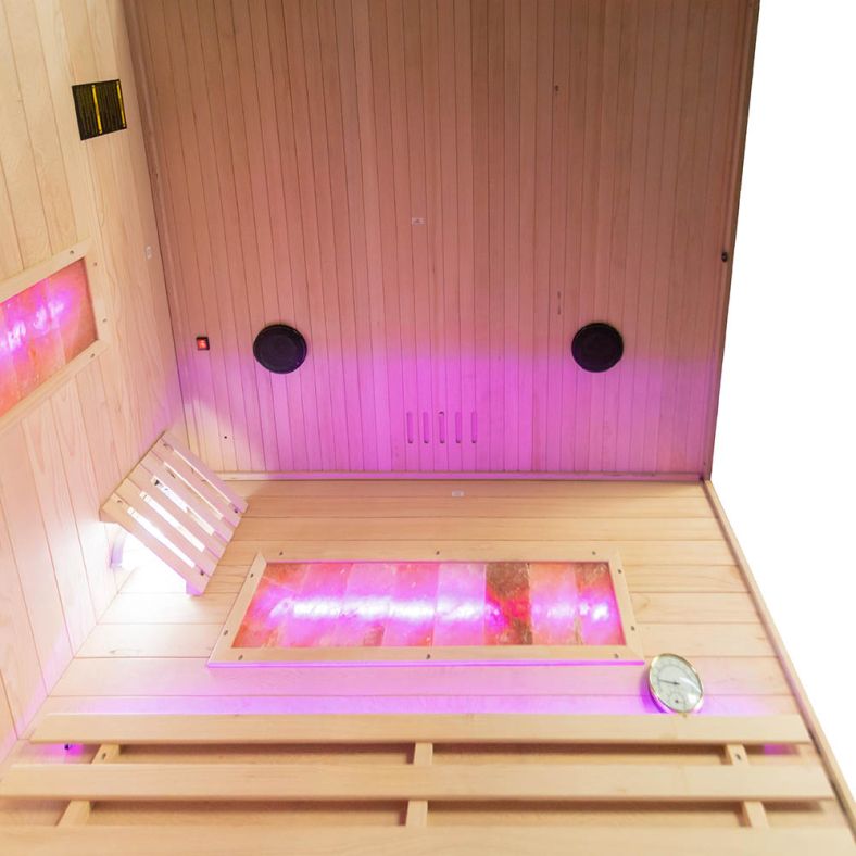 Sauna sucha z piecem EP2S 2-osobowa – wersja lewa lub prawa