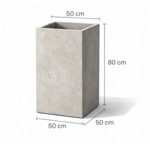 Donica betonowa 50x50x80