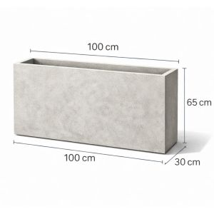 Donica betonowa 100x30x65