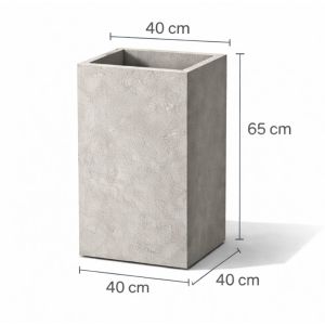 Donica betonowa 40x40x65